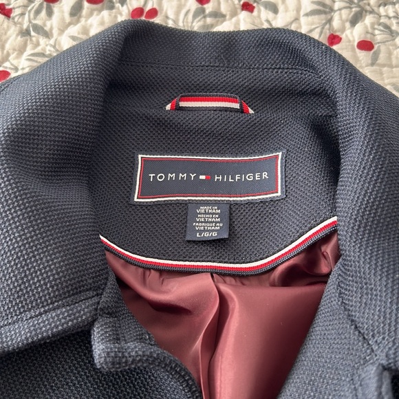 Dark Blue Car Coat - Picture 2 of 2